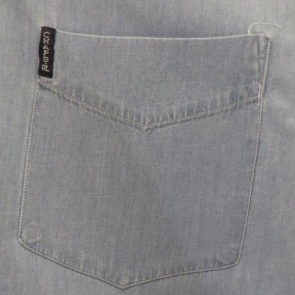 CHAPS - Ralph Lauren - Vintage 90's - Denim Blue Look - 16x32/33 - Picture 5 of 9